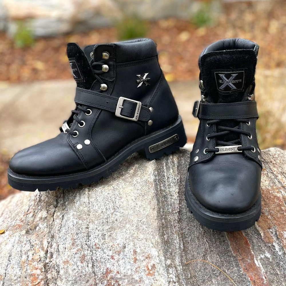 XELEMENT Womens size 9 Biker Boots - never worn